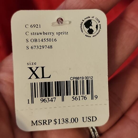 NEW Free People Apricot Rose Puff Sleeve Eyelet Dress - Picture 9 of 10